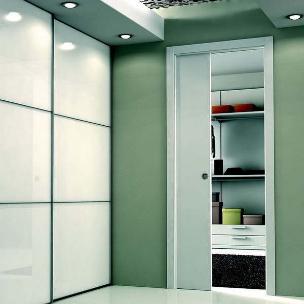 Klicken Sie hier und kaufen Sie Schiebetürkästen UNICO für die Montage einer Zarge Schiebetür mit Zarge und Holztürblatt